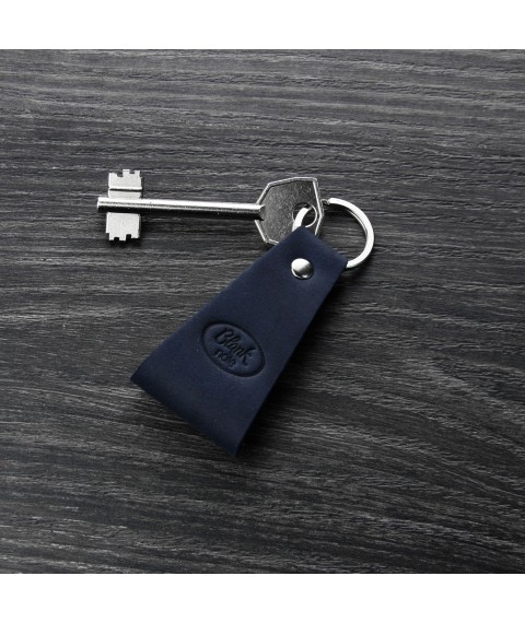 Leather keychain Home is where your heart is