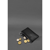 Leather coin holder / mini cosmetic bag 3.0 black flotar