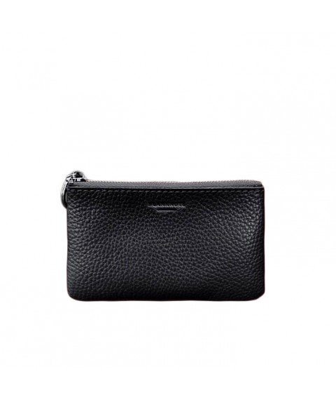 Leather coin holder / mini cosmetic bag 3.0 black flotar