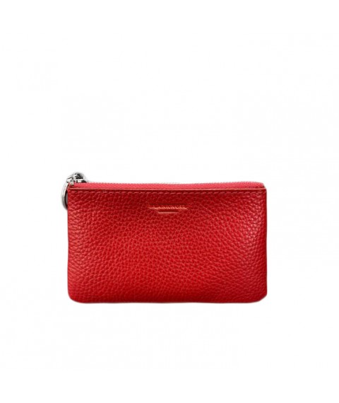 Leather coin case / mini cosmetic bag 3.0 red flotar