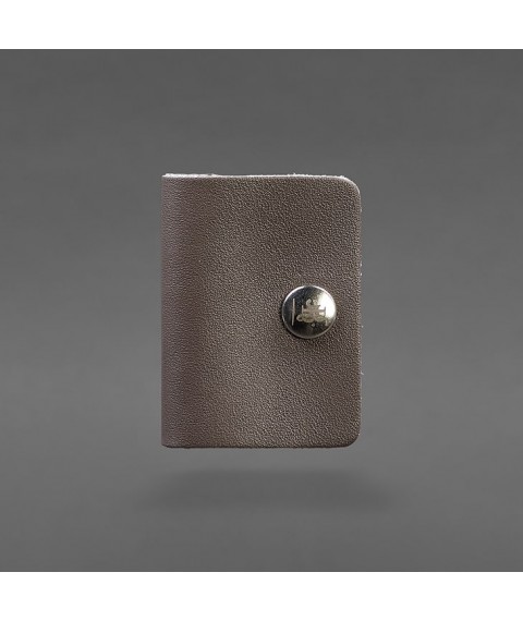 Leather holder for headphones and cables 2.0 dark beige