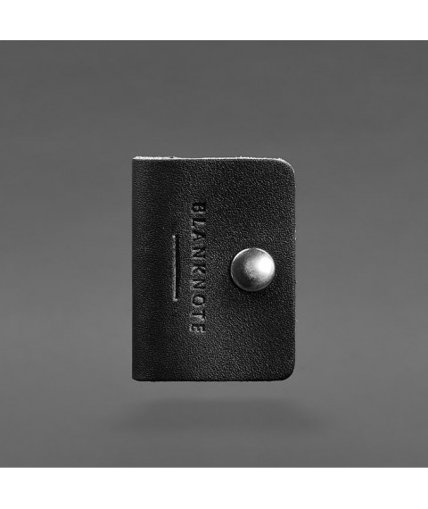 Leather holder for headphones and cables 2.0 Black