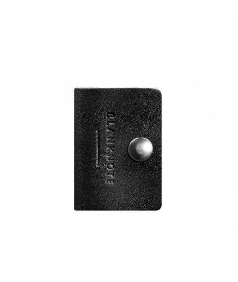Leather holder for headphones and cables 2.0 Black