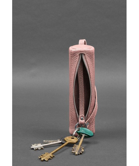 Women's leather key holder 3.1 Tube XL pink