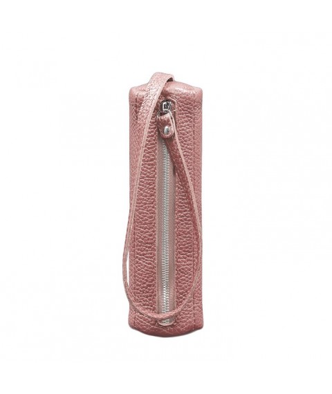 Women's leather key holder 3.1 Tube XL pink