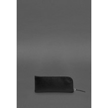 Leather pocket key holder 5.0 Black