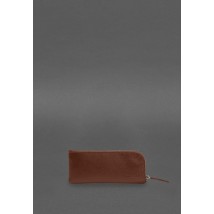 Шкіряна кишенькова ключниця 5.0 Світло-коричнева