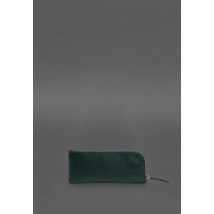 Leather pocket key holder 5.0 Green