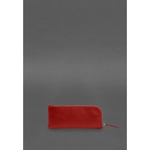 Leather pocket key holder 5.0 Red