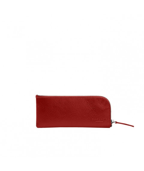 Leather pocket key holder 5.0 Red