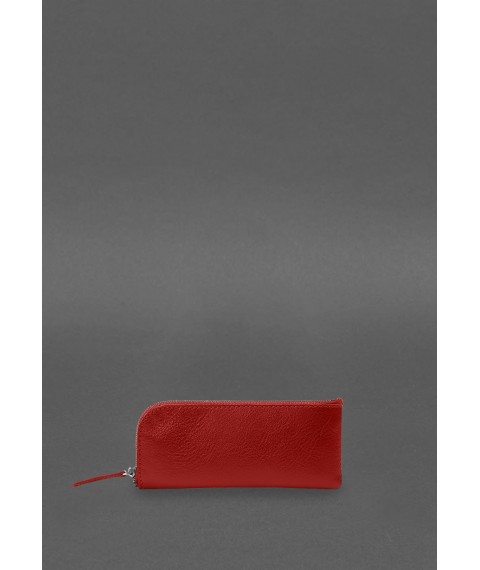 Leather pocket key holder 5.0 Red