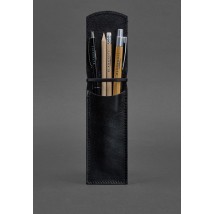 Leather pen case 1.0 black