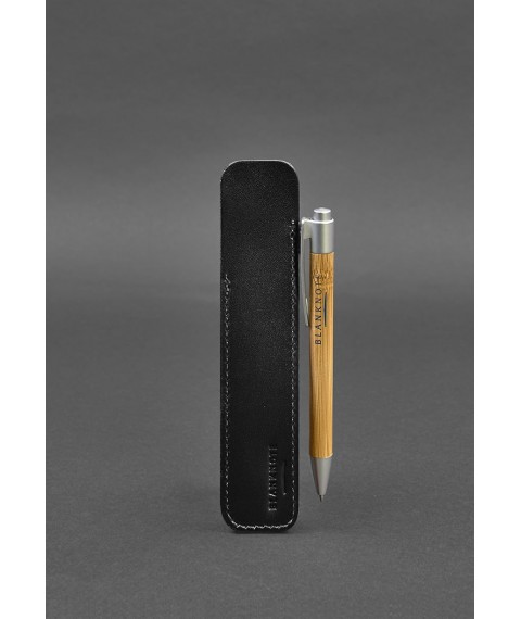 Leather pen case 2.0 Black
