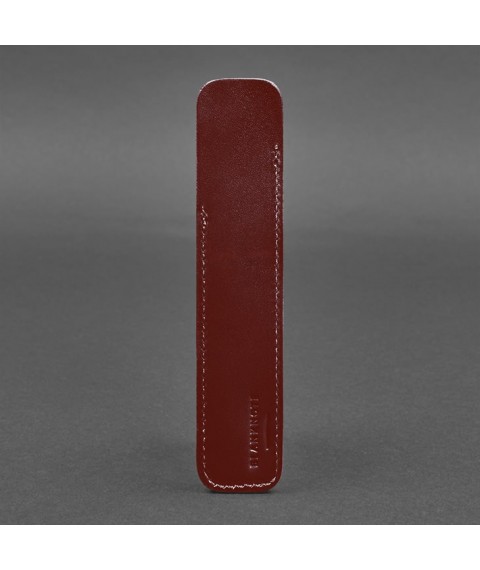 Leather pen case 2.0 Burgundy