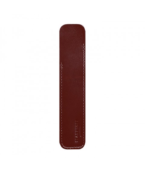 Leather pen case 2.0 Burgundy