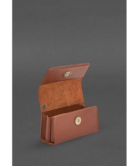 Leather case (case) for IQOS Light brown