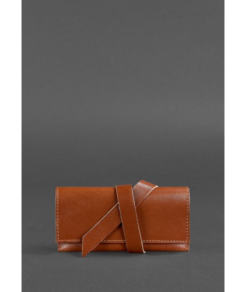 Leather tobacco pouch 1.0 light brown Crust