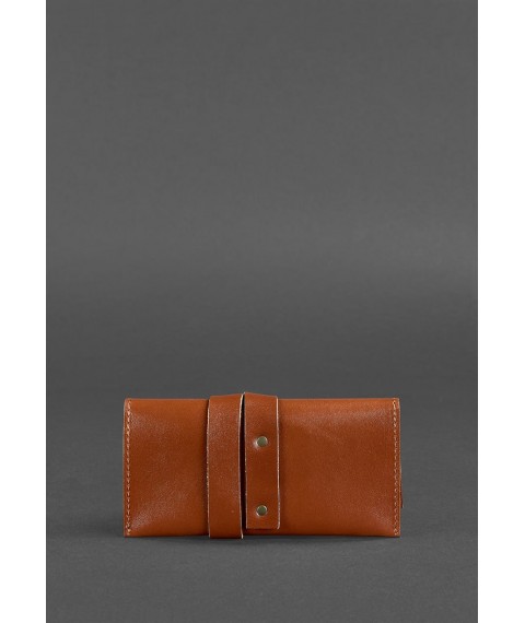 Leather tobacco pouch 1.0 light brown Crust