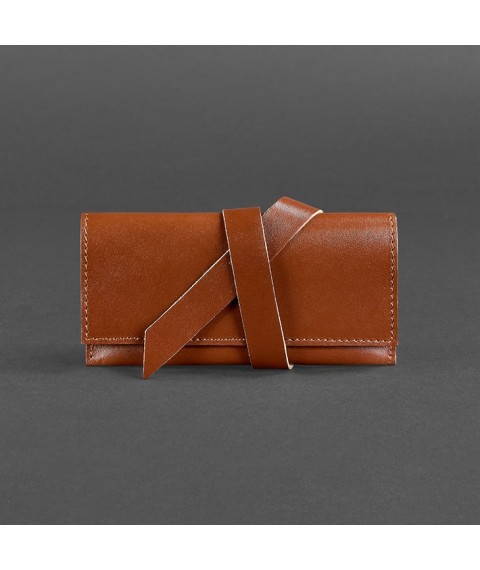 Leather tobacco pouch 1.0 light brown Crust