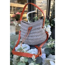 Жіноча плетена сумка Беррі Lonska bags