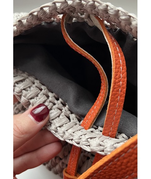 Жіноча плетена сумка Беррі Lonska bags