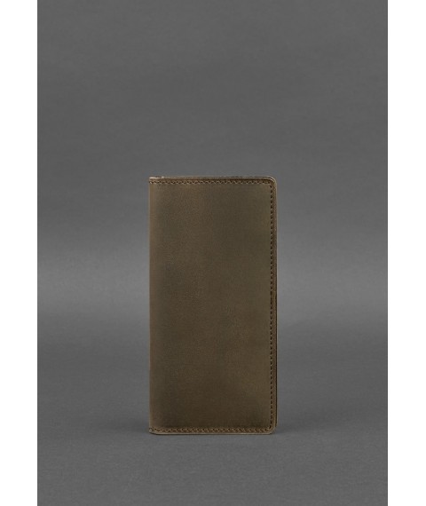 Leather banknote wallet 11.0 dark brown