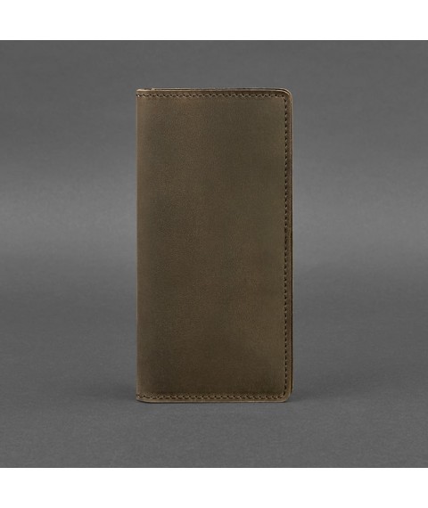 Leather banknote wallet 11.0 dark brown