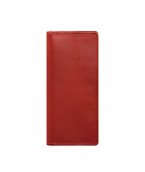 Leather banknote wallet 11.0 red