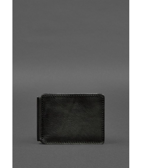 Leather wallet 13.0 clip black crust