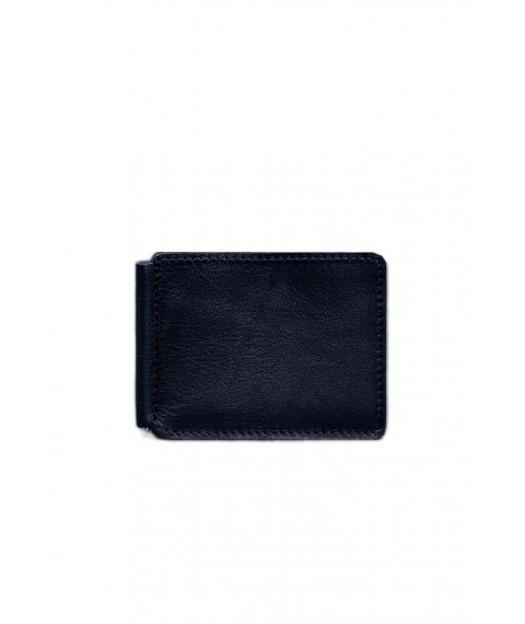 Leather wallet 13.0 clip blue crust