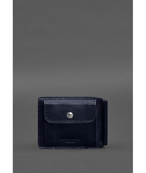 Leather wallet 13.0 clip blue crust