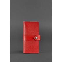 Шкіряне портмоне 3.1 червоне Saffiano