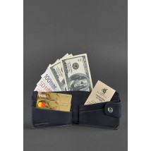 Leather wallet 4.3 black Crazy Horse