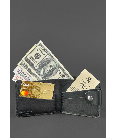 Leather wallet 4.3 black