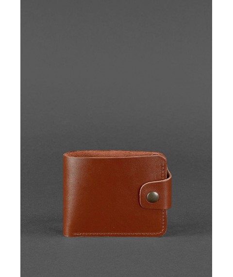 Leather wallet 4.3 light brown