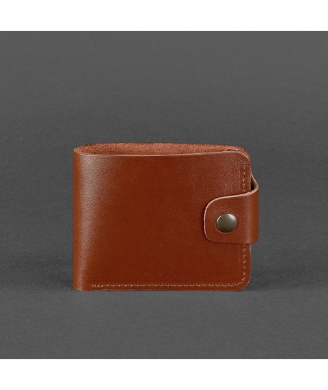 Leather wallet 4.3 light brown