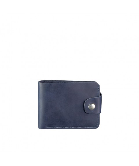 Leather wallet 4.3 blue