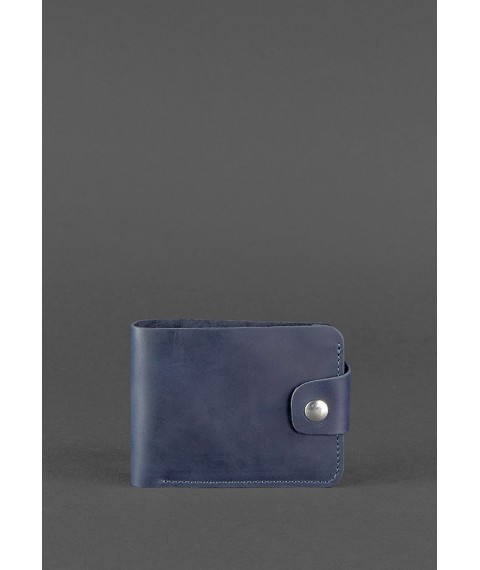 Leather wallet 4.3 blue