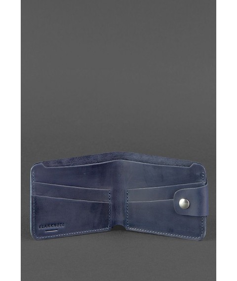 Leather wallet 4.3 blue