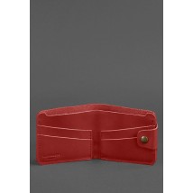 Leather wallet 4.3 red