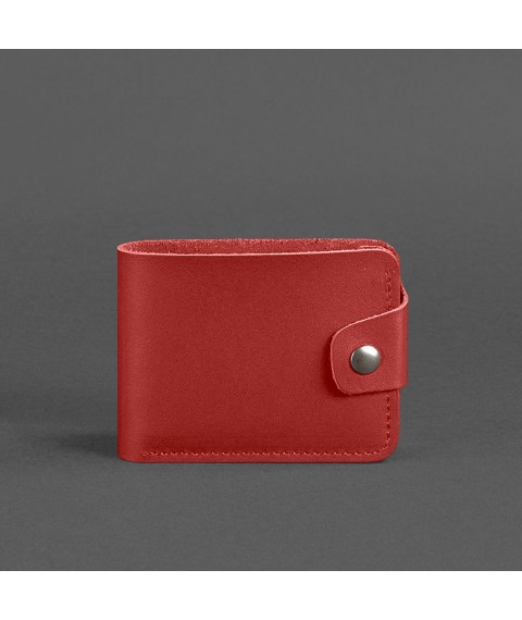 Leather wallet 4.3 red