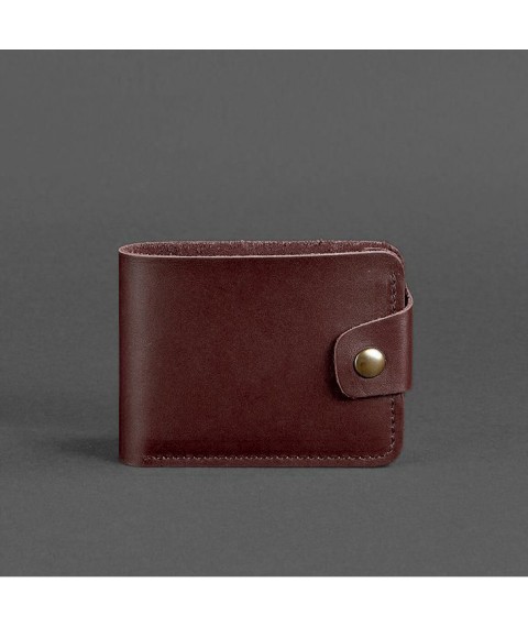 Leather wallet 4.3 burgundy