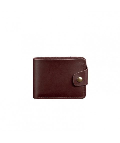 Leather wallet 4.3 burgundy
