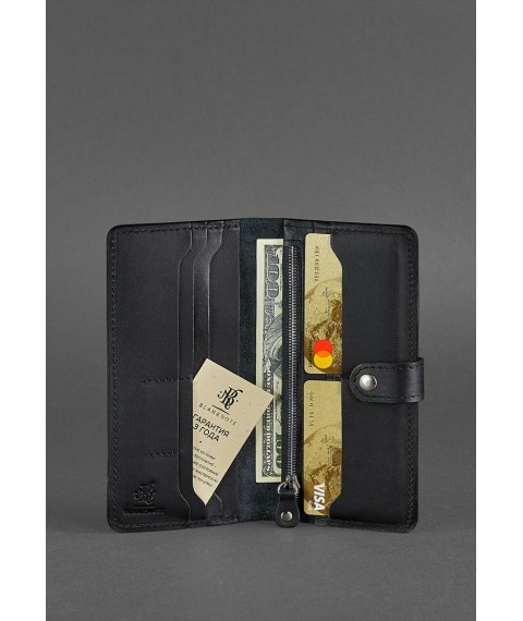 Leather wallet 7.0 black