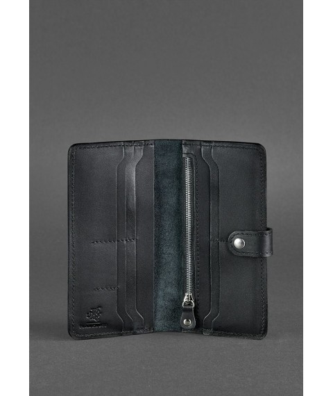 Leather wallet 7.0 black