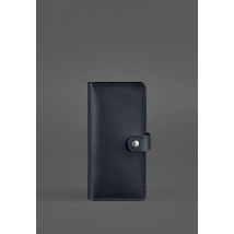 Leather wallet 7.0 dark blue