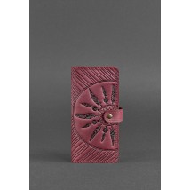 Leather women's wallet 7.0 Indy Burgundy
