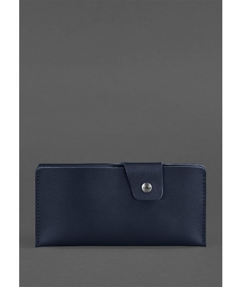 Leather coin wallet 8.0 dark blue