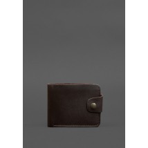 Кожаное портмоне 9.1 темно-коричневое