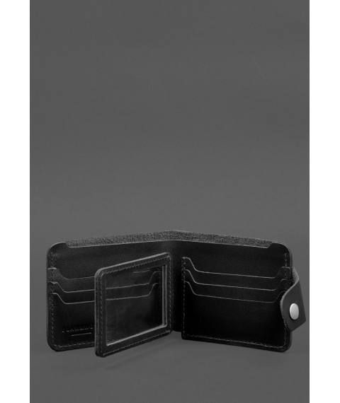 Leather wallet 9.1 Black